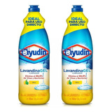 Lavandina En Gel Ayudin Fragancia Citrica  700ml Pack X2u.