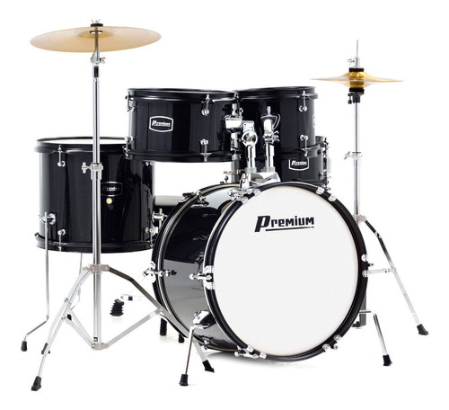 Bateria Infantil Profissional Premium Dx45j Junior C/ Banco