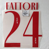 Estampado Dorsal Huracan Local 2023 #24 Fattori