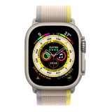 Apple Watch Ultra Gps + Cellular Correa Trail Amarillo Y Beis - Distribuidor Autorizado