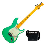 Pack Guitarra Electrica Y Mini Amplificador Tagima Tg-530 Sg
