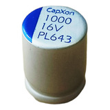 Capacitor Capxon 1000uf 16v Pl643 Original | Kit Com 10