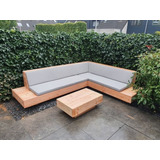 Sillon Para Exterior Con Mesa Ratona