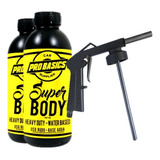 2 Super Body Negro + Pistola + Envio Gratis