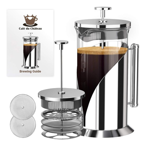 Cafetera Grado 304 French Press Du Chateau Parte Superior De