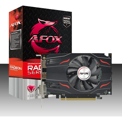 Placa De Vídeo Amd Afox Radeonrx 550 Afrx550-4096d5h4-v4 4gb