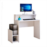 Mesa Escrivaninha Computador Pc Gamer Home Office Escritório Cor Branco