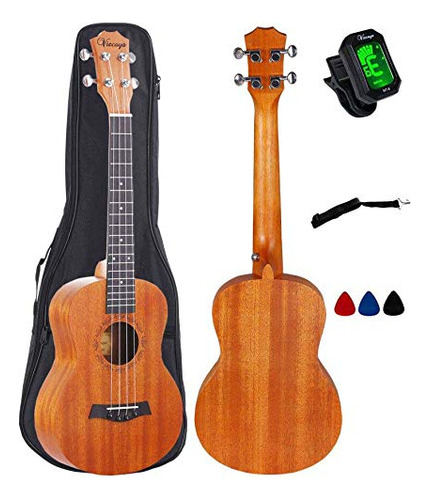 Vizcaya - Ukelele Baritono De 30 Pulgadas Con Accesorios Par