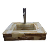 Kit Lavabo Moderno Iluminado Onix Marmol Piedra Natural T