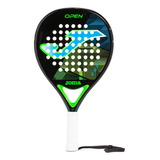 Joma Open 2024 Paleta De Pádel Fibra De Vidrio Color Negro/turquesa