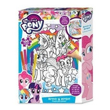 Puzzle Para Pintar 100 5 Fibrones My Little Pony Kreker 5026