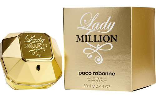 Perfume Loción Lady Million Mujer 80ml - mL a $5749