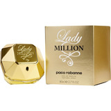 Perfume Loción Lady Million Mujer 80ml - mL a $5749