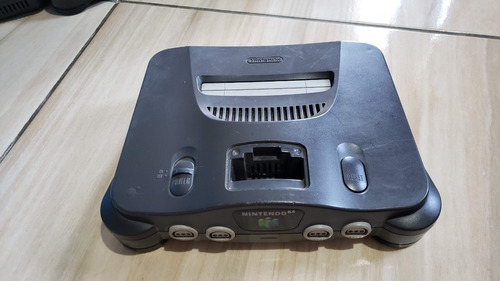 Nintendo 64 Só O Console Sem A Memória Funcionando 100% H1