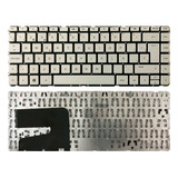 Teclado Hp Pavilion 14-n000 Blanco 757922-161 14-n007la