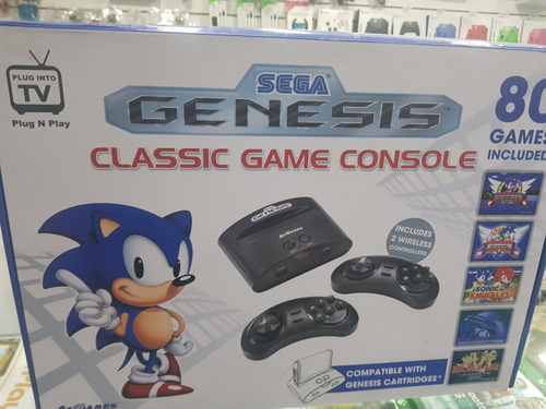 Sega Genesis Classics Game Console Semi Novo Completo+nf-e 