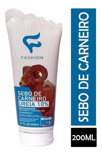 Creme Sebo De Carneiro Ureia 10% C/12 Unidades 200ml Fashion
