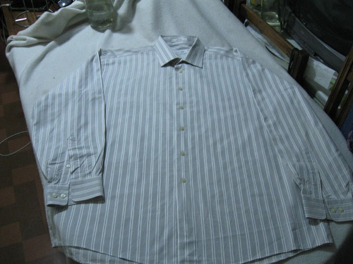 Camisa, De Vestir  Calvin Klein Talla Xl(171/2 - 34/35)