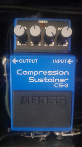 Pedal Compresor Sustainer Boss Cs -3