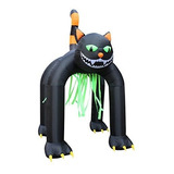 Bzb Goods Jumbo 13 Pies De Altura Halloween Inflatable Gato 