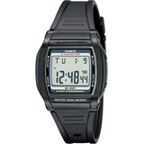 Casio W201-1av Reloj Cronógrafo Resistente Al Agua Para Homb