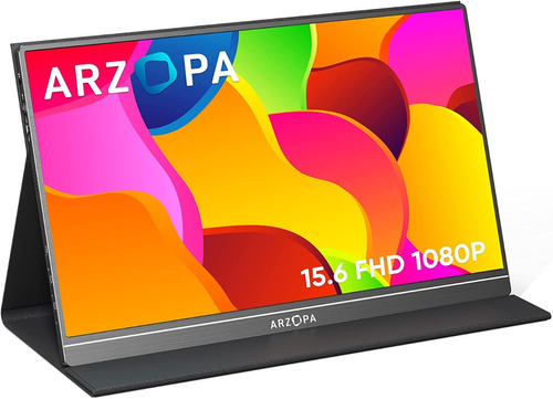 Monitor Portatil De 15.6'' 1080p Hdr 60hz Marca Arzopa