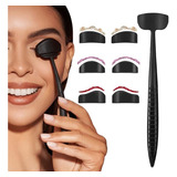 8 Pcs Maquillaje Sombra Ojos Forma Contorno Facial 