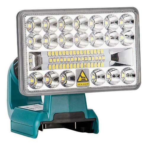 Linterna Led De 18 V Con Foco Exterior Para Bl1430 Bl18