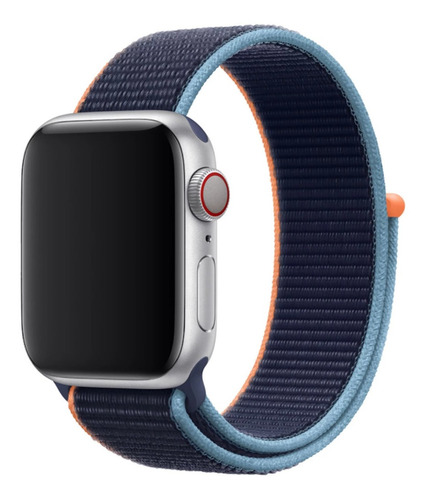 Manilla Pulso Nylon Para Apple Watch 38,40,41,42,44 Mm