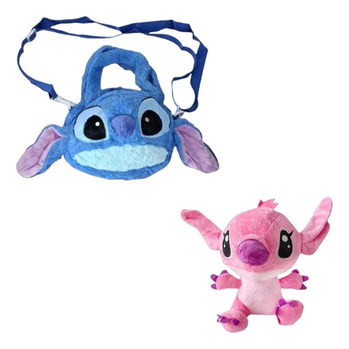 Combo Kit Stitch Peluche + Cartera Peluche