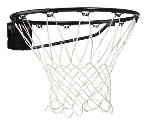 Aro Basketball Tamaño Oficial 45cm Acero Negro C/malla /bamo