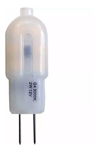 Lampara Bipin Led 12v 2w Blanco Calido Y Frio - G4 Pack X 5