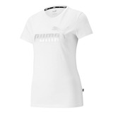 Remera Puma Metallic Logo De Mujer 2600 Puma