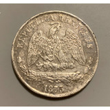 1 Peso 1873, Mexico, Peso Y Balanza, Patina Tornasol.