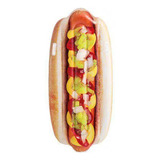 Bóia Colchão Inflável Para Piscina Hot Dog Intex #58771