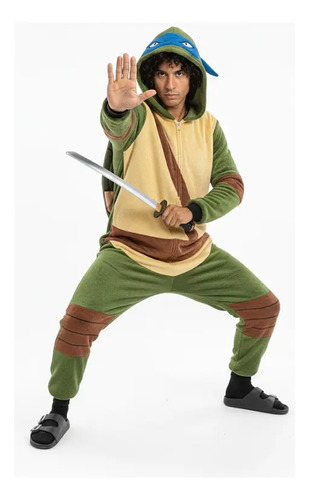 Pijama Mameluco Tortuga Ninja