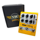 Pedal De Overdrive Para Guitarra Dual Drive Nig Dd1 Bypass