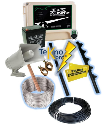 Kit Cerco Electrico 165 Metros 12 Cuotas Hagroy