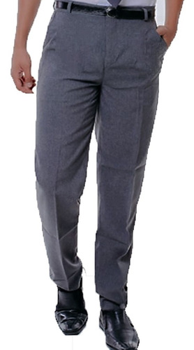 Pantalon Colegial Gris Sarga, De Vestir, Todos Los Talles