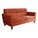 Sillon 2 Cuerpos En Pana Vintage Nordico Fullconfort