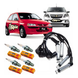 Kit Cables Siliconados Gnc Bujias Corsa Agile Meriva Palio