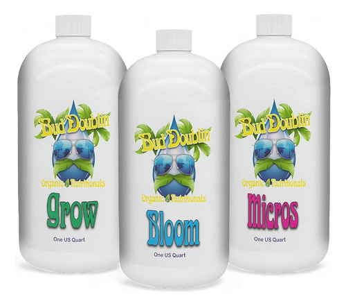 Paquete De 3 Bud Doublin Grower's Grow, Bloom & Micros ...