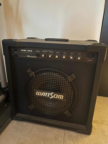 Amplificador 50w Wattsom Cube 200 - Guitarra Y Voz