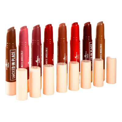 Set Labiales Matte Locked In Place Larga Duración Italia Deluxe 8 Colores | Meses sin interés