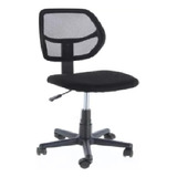 Silla Secretarial Color Negro Ergonomica