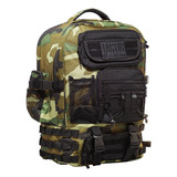 Espectacular Mochila Camuflada Swat 25504 Enorme 12 Bolsillo Color Verde Camuflada Diseño De La Tela Tactic