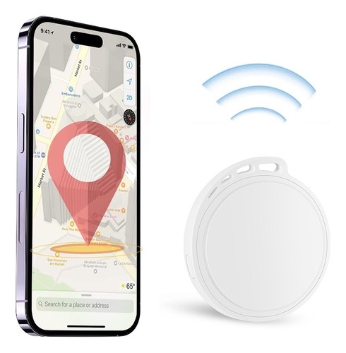 Accesorio Localizador Para Apple Airtag Paquete De 1 Pc Blan