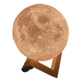 Lámpara De Luna Con Base Personalizada