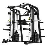 Gimnasio Multifuncional Fitness Smith Machine Gym Negro