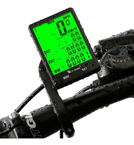 Velocímetro Bicicleta Accesorios Inalámbrico/tiempo/odometro
